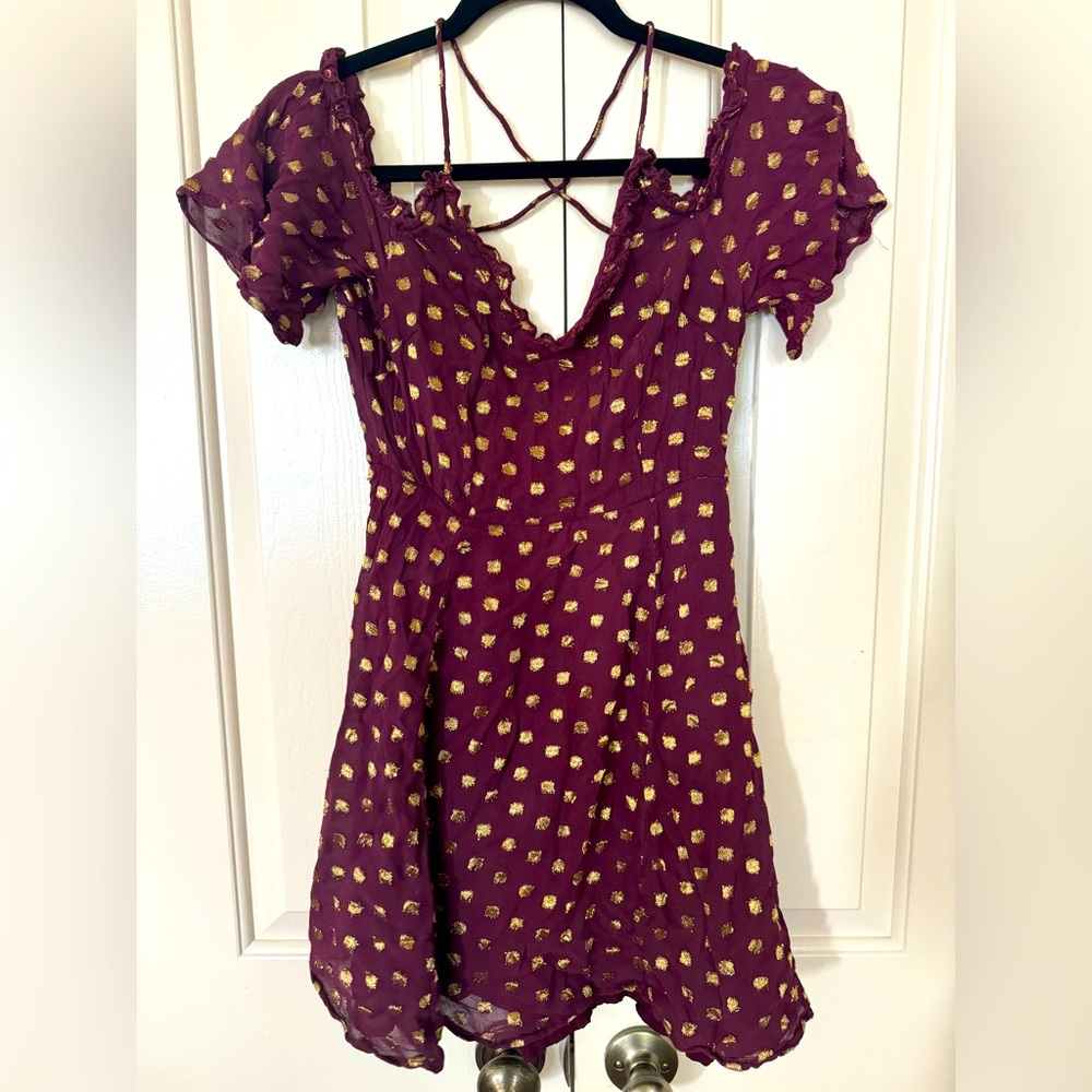 Topshop Polkadot Dress